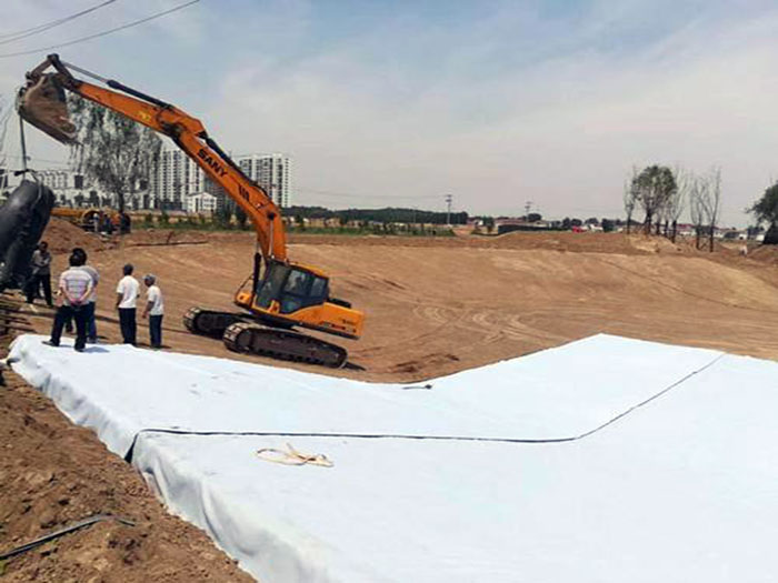 景觀湖膨潤土防水毯